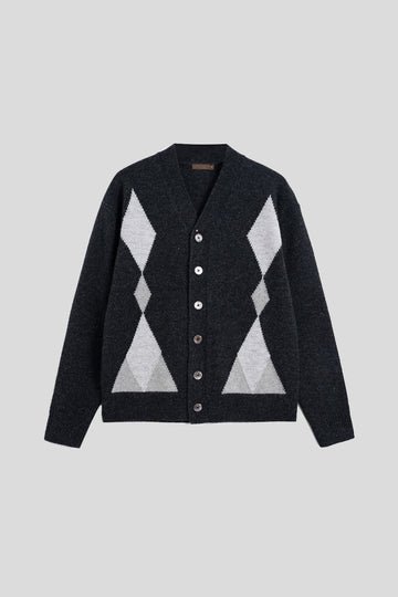 100% Wool Knit Cardigan