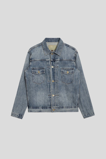 Red Selvedge Denim Men's Jacket