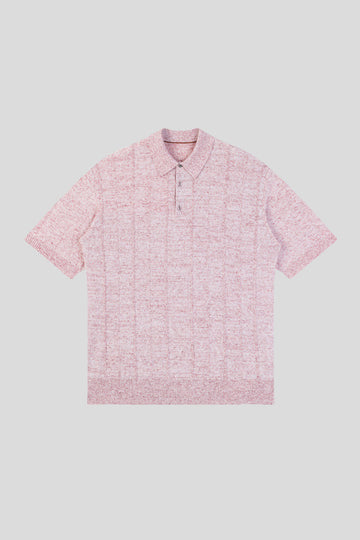 Linen-Silk Polo Shirt