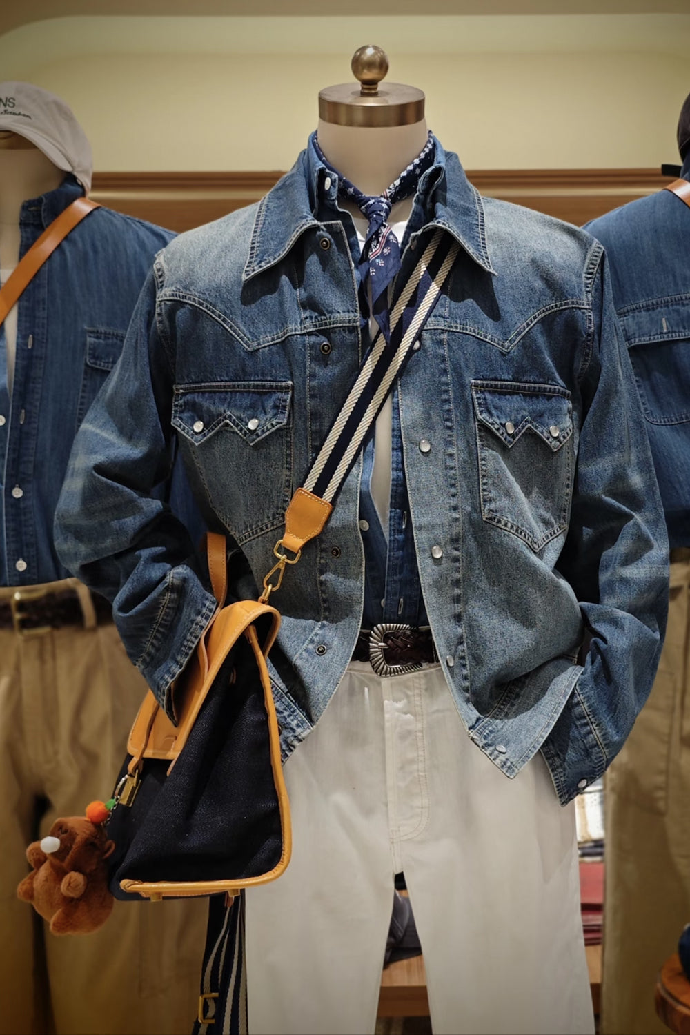 Indigo Denim Western Jacket