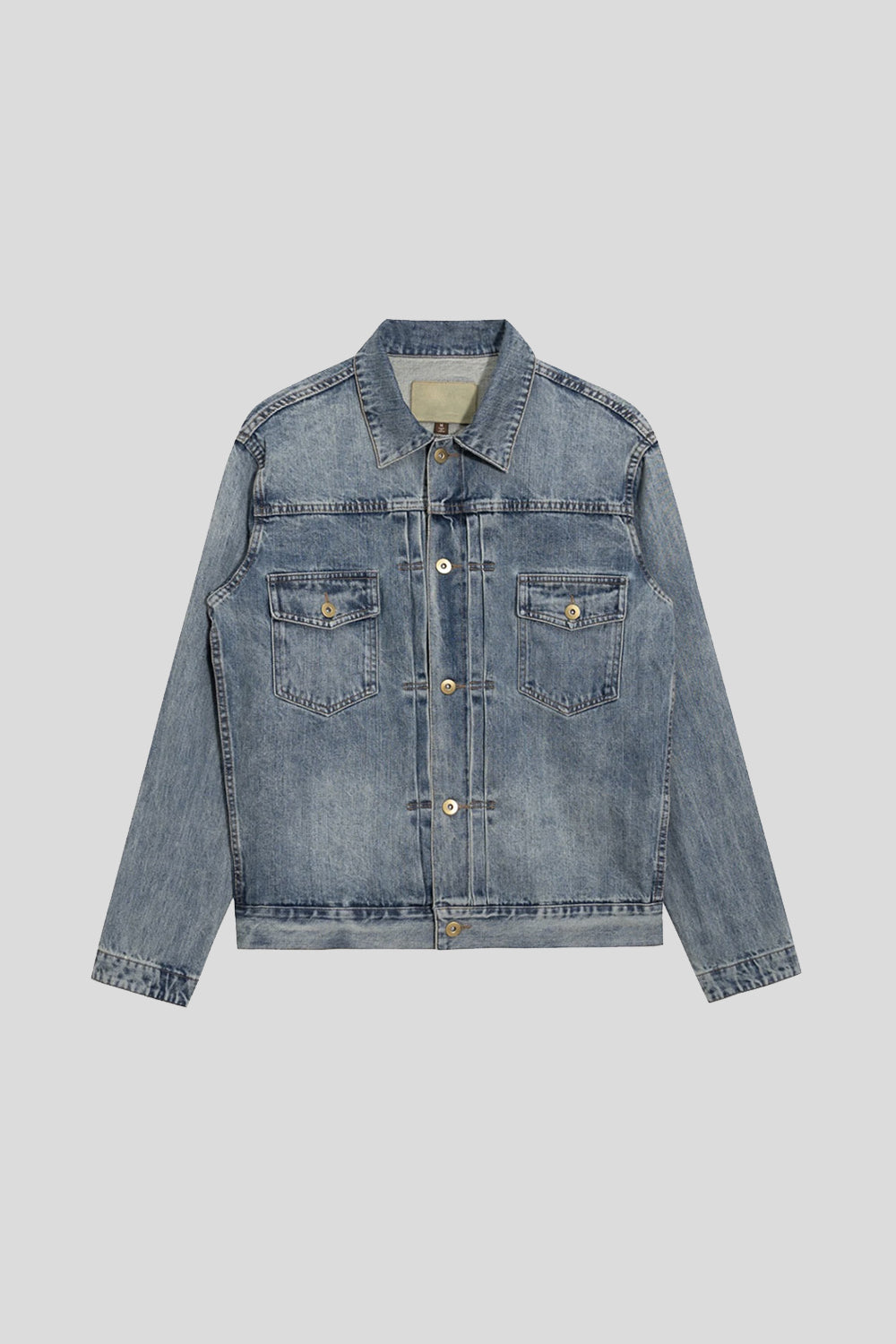 Red Selvedge Denim Men's Jacket
