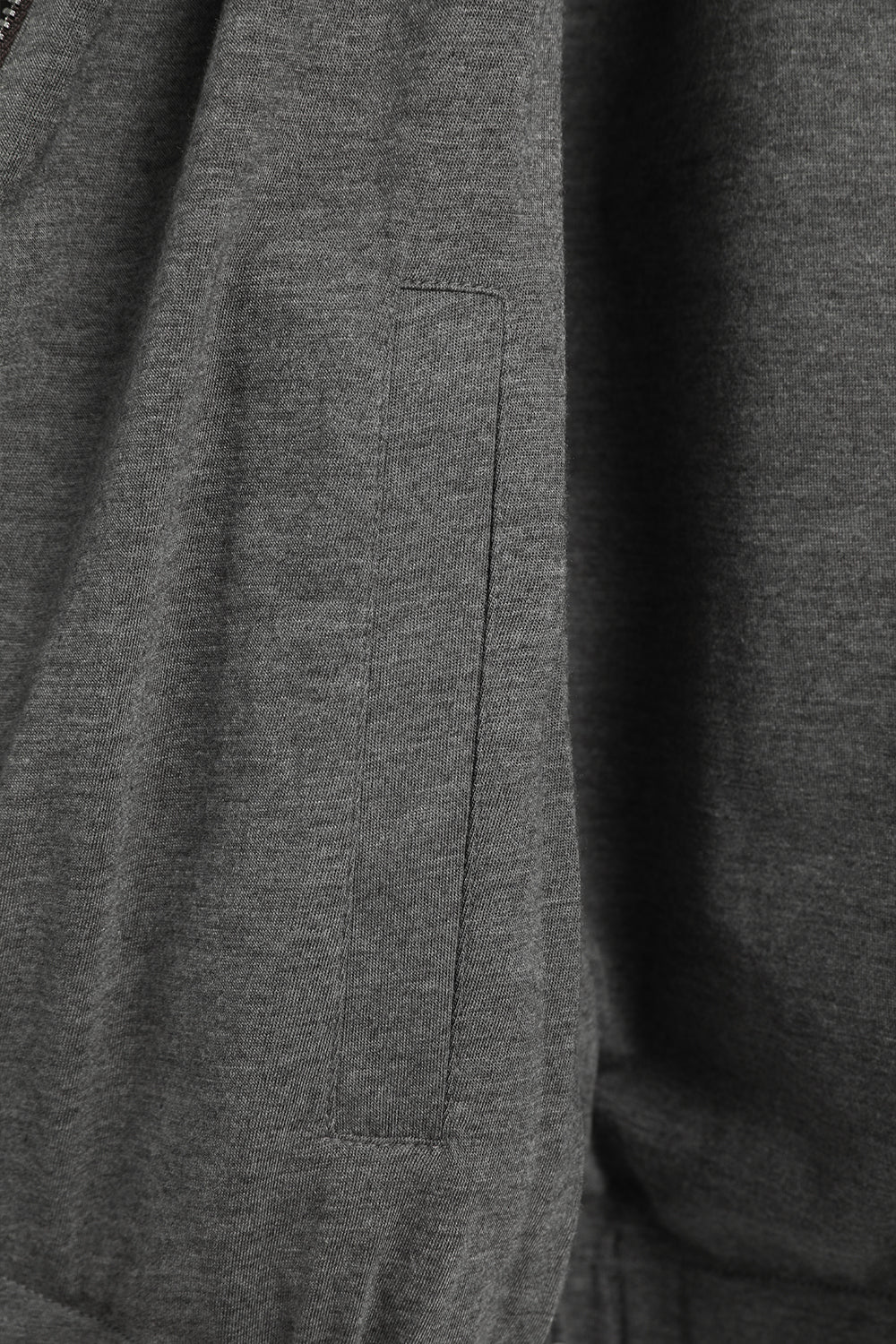 Water-Resistant Reversible Hooded Bomber Jacket
