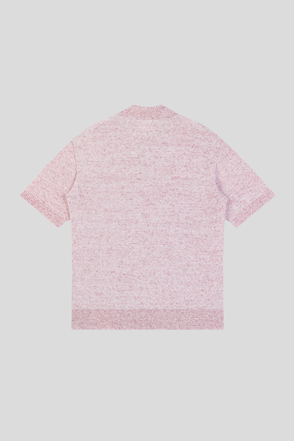 Linen-Silk Polo Shirt