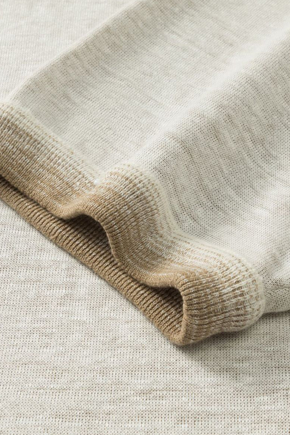 100% Linen Knit Short-sleeve Tee