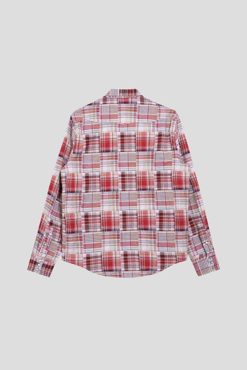 Vintage Patchwork Work Shirt