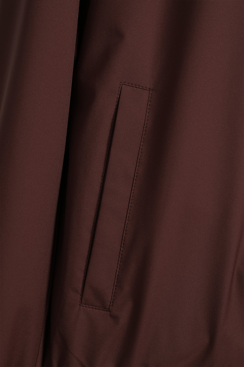 Water-Resistant Reversible Stand Collar Bomber Jacket