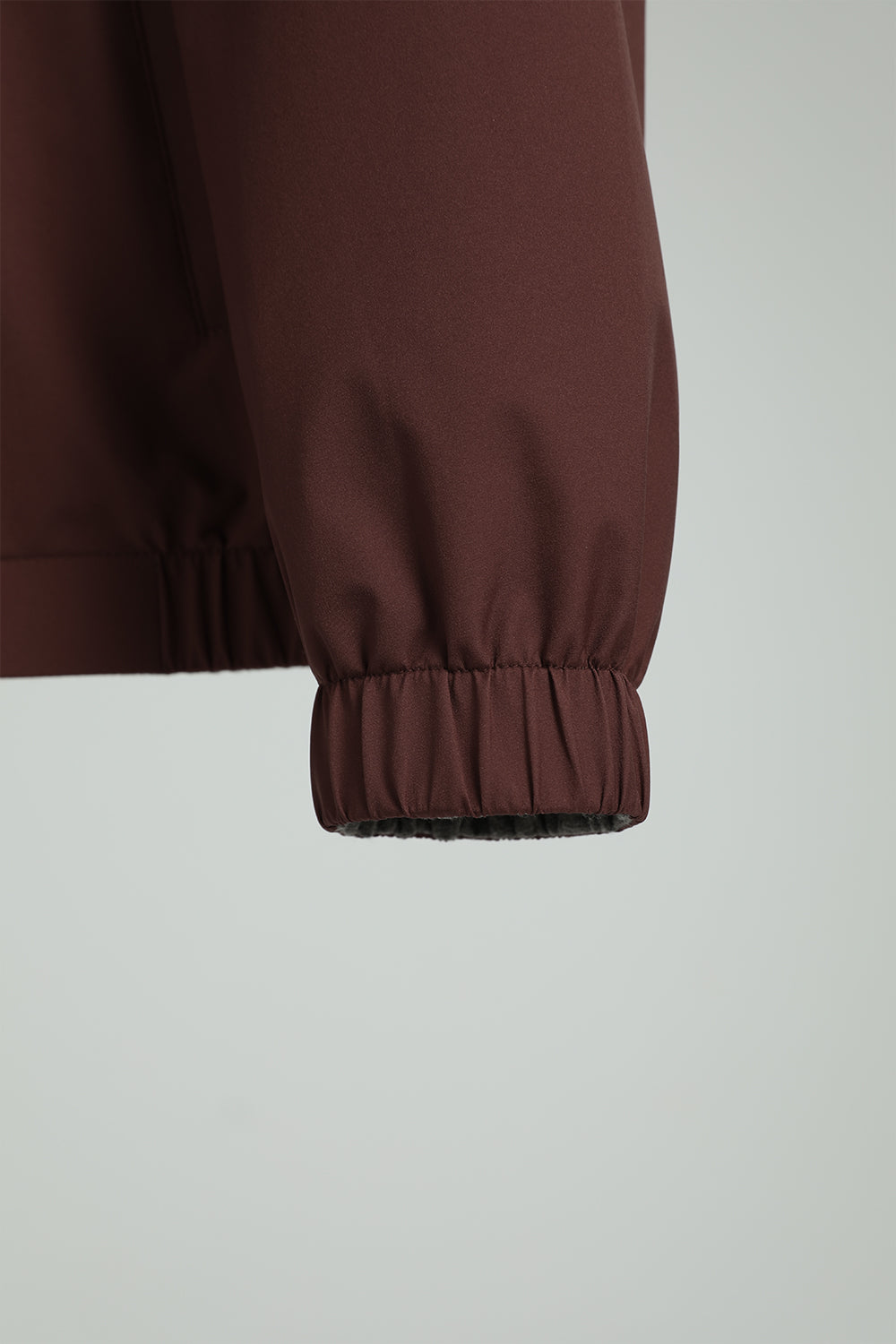 Water-Resistant Reversible Stand Collar Bomber Jacket