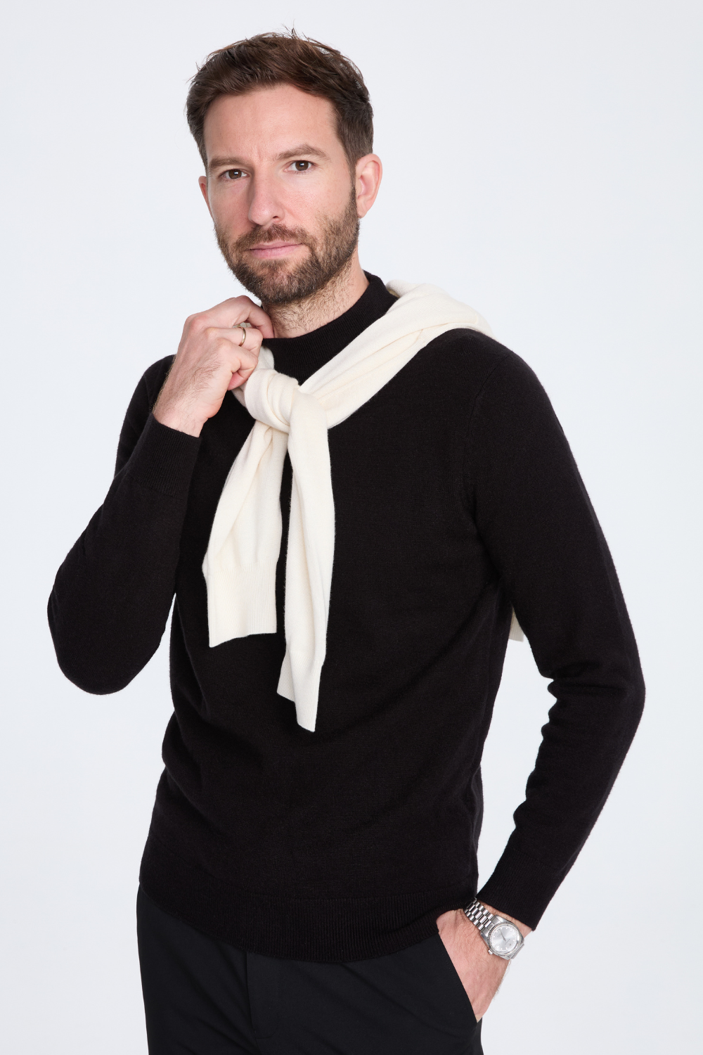 Crew Neck Pullover Sweater