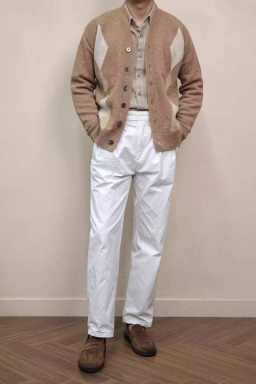 100% Wool Knit Cardigan