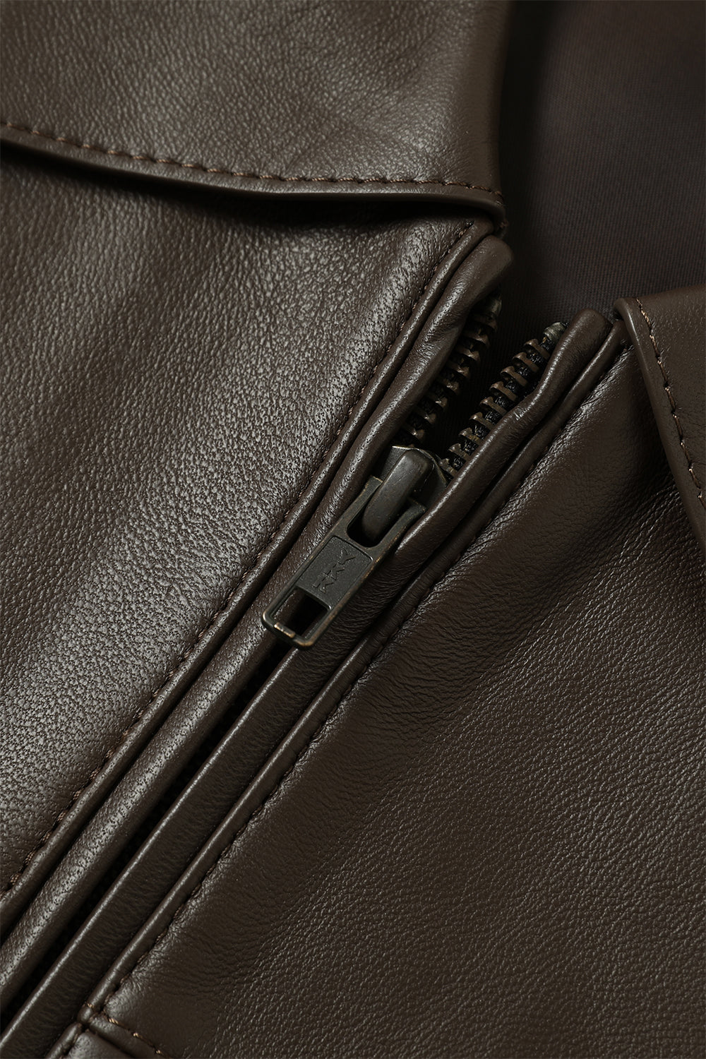 Men's Genuine Leather Bomber Jacket