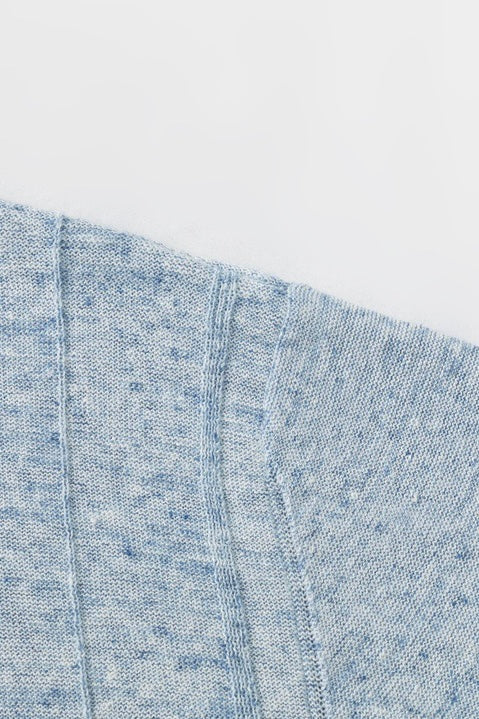 Linen-Silk Polo Shirt