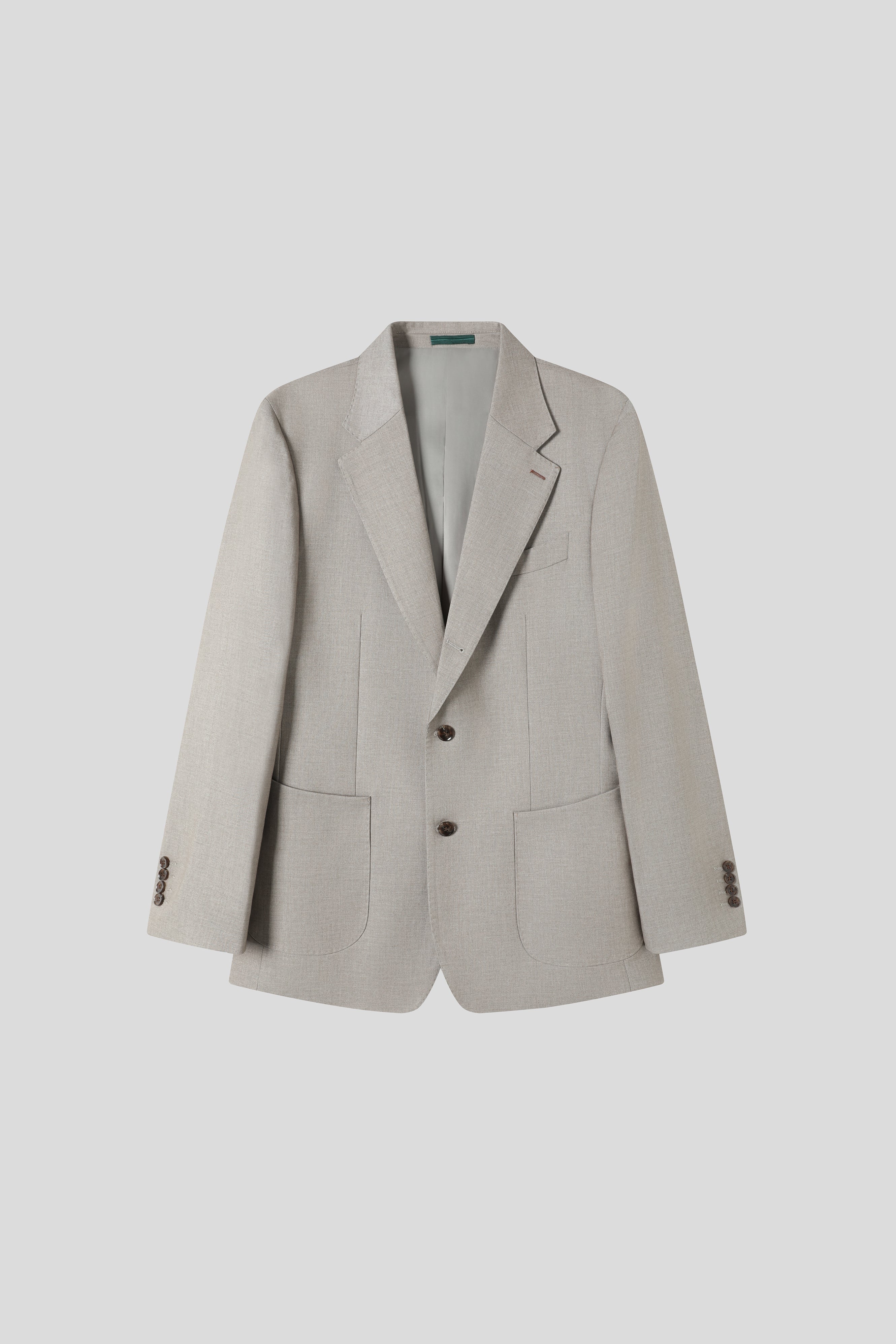 Italian Notch-Lapel Slim-Fit Suit Jacket